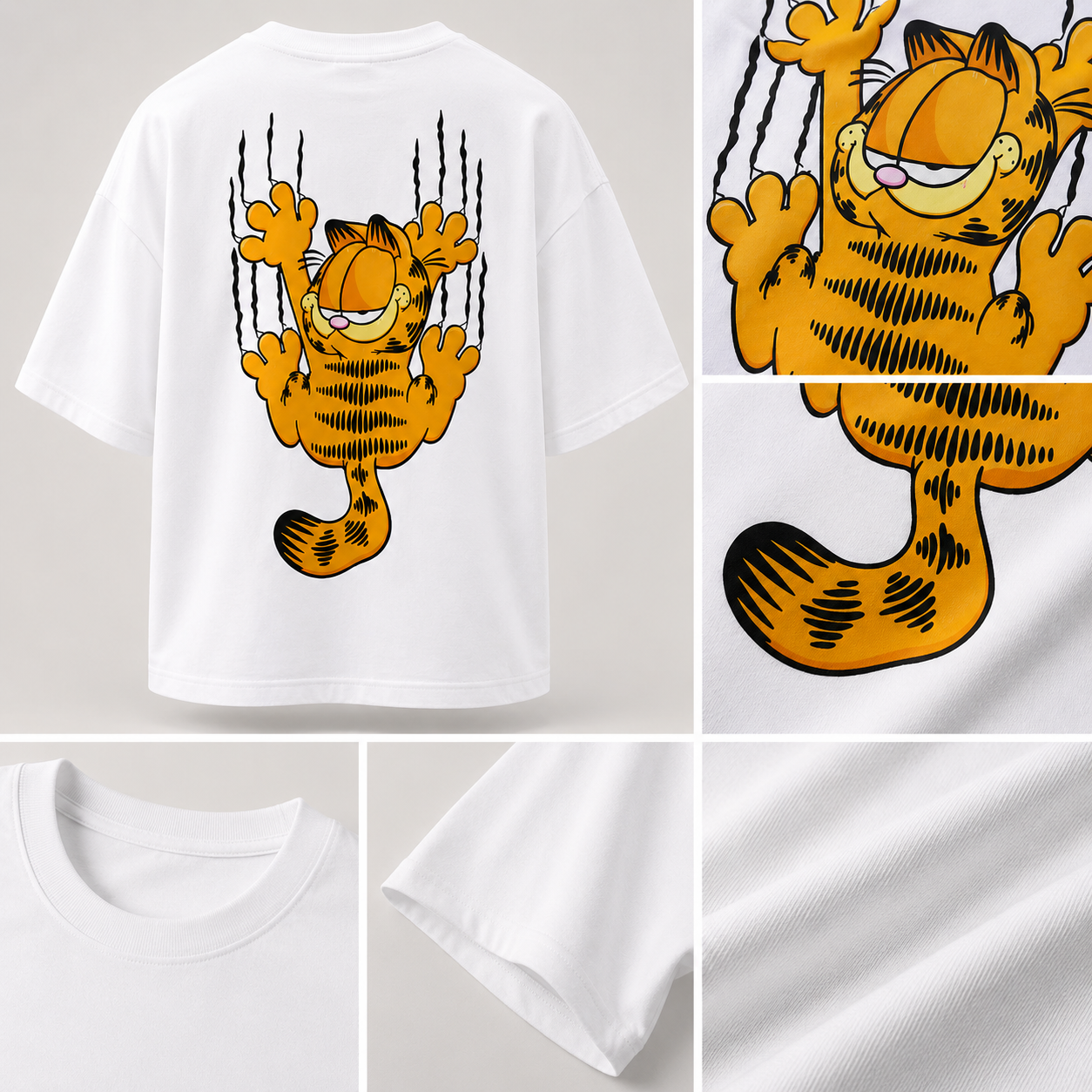 Camiseta Oversized | Garfield Unissex