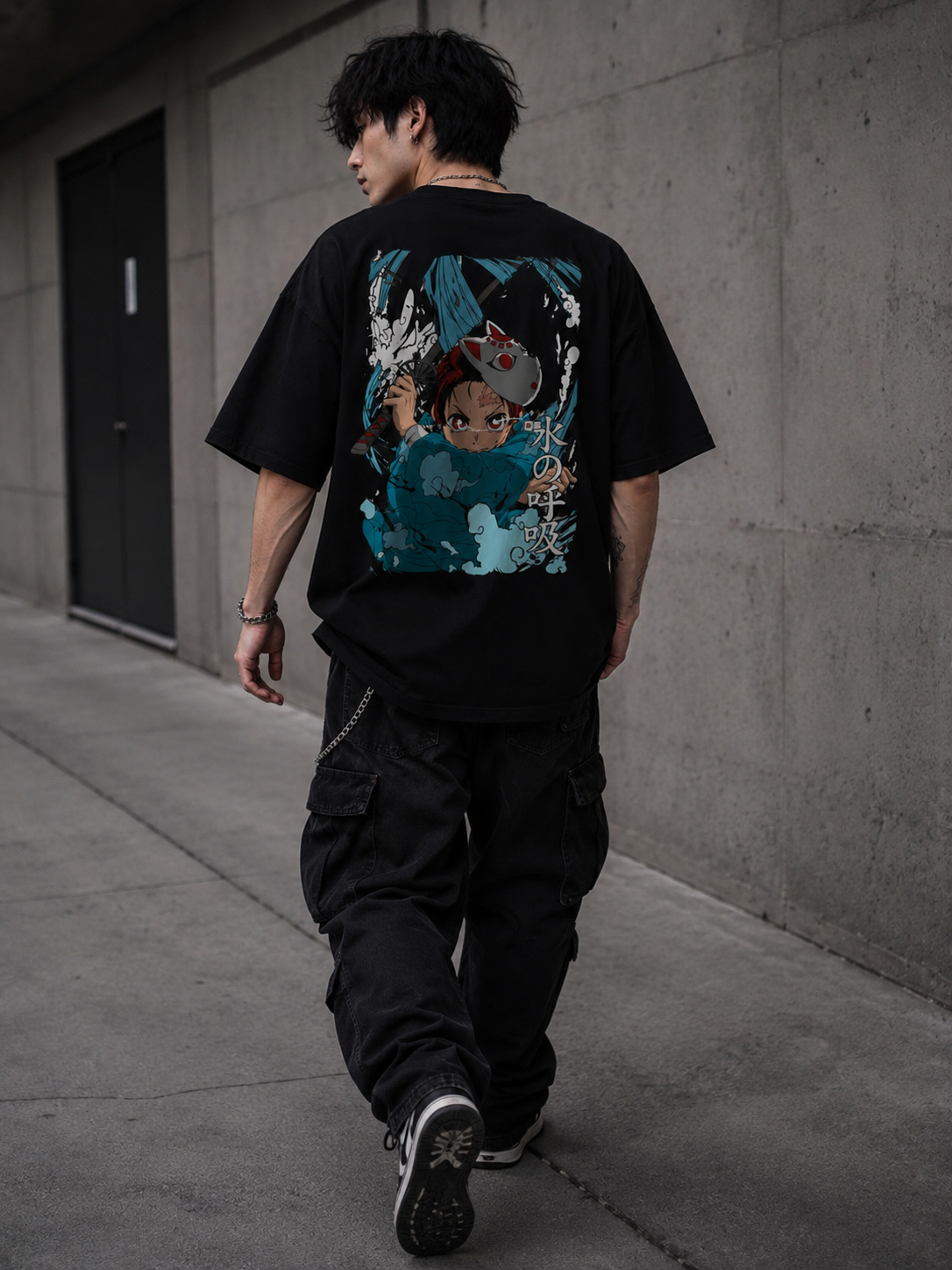 Camiseta Oversized | Demon Slayer Unissex