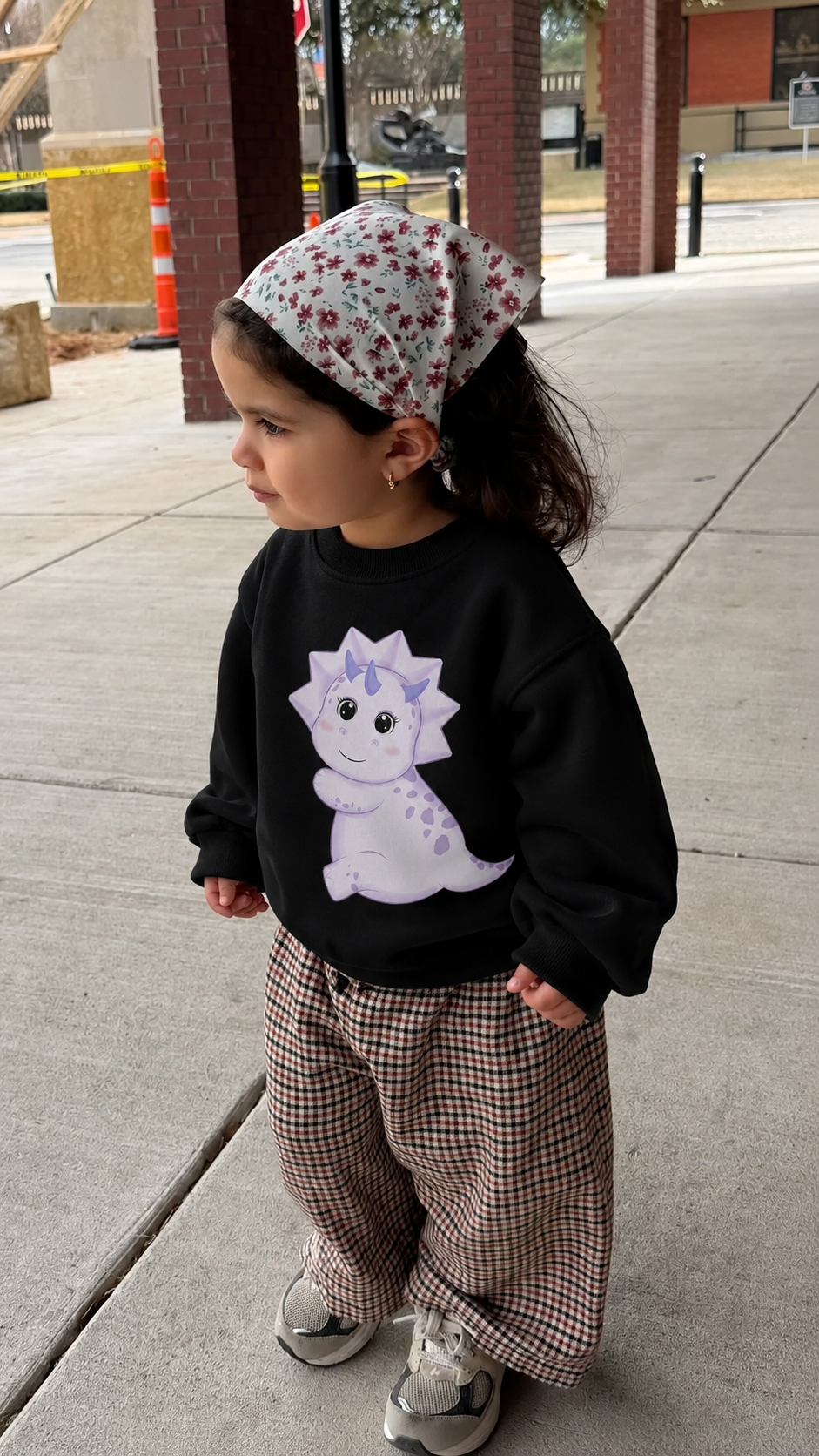 Moletom Infantil | Dinossaurinha