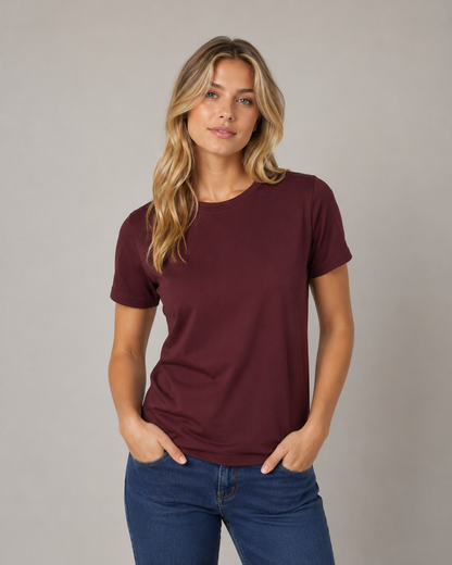 T-Shirt Basic | Marrom Escuro