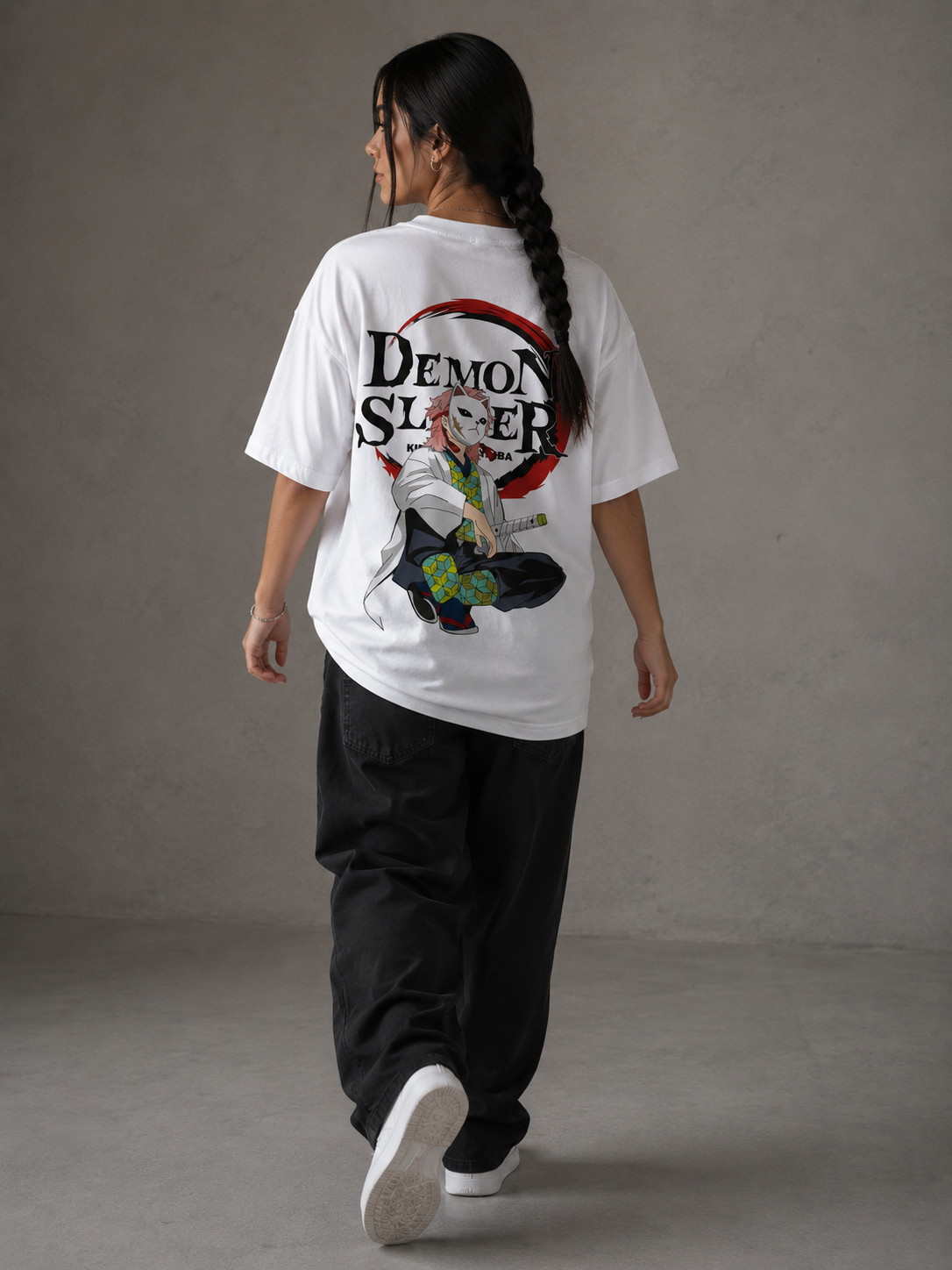 Camiseta Oversized | Demon Slayer Unissex