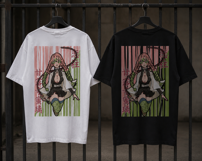Camiseta Oversized | Mitsuri Kanroji Unissex