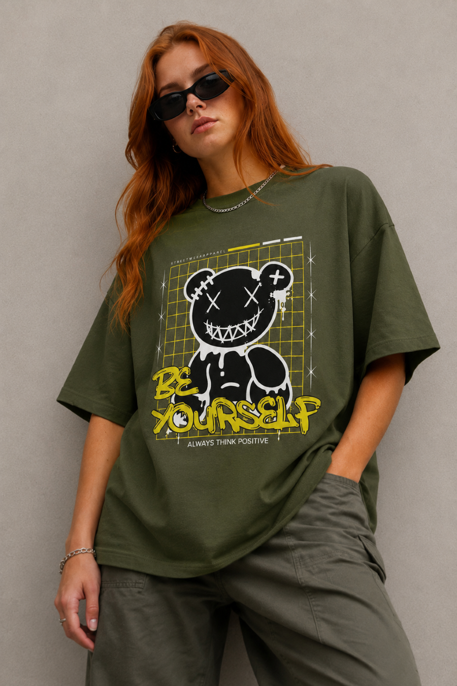 Camiseta Oversized | Be Yourself Unissex