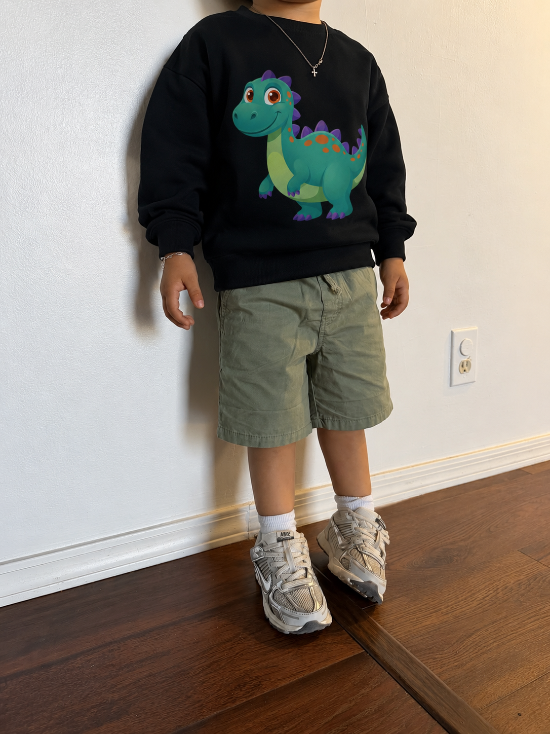 Moletom Infantil | Dino Azulado