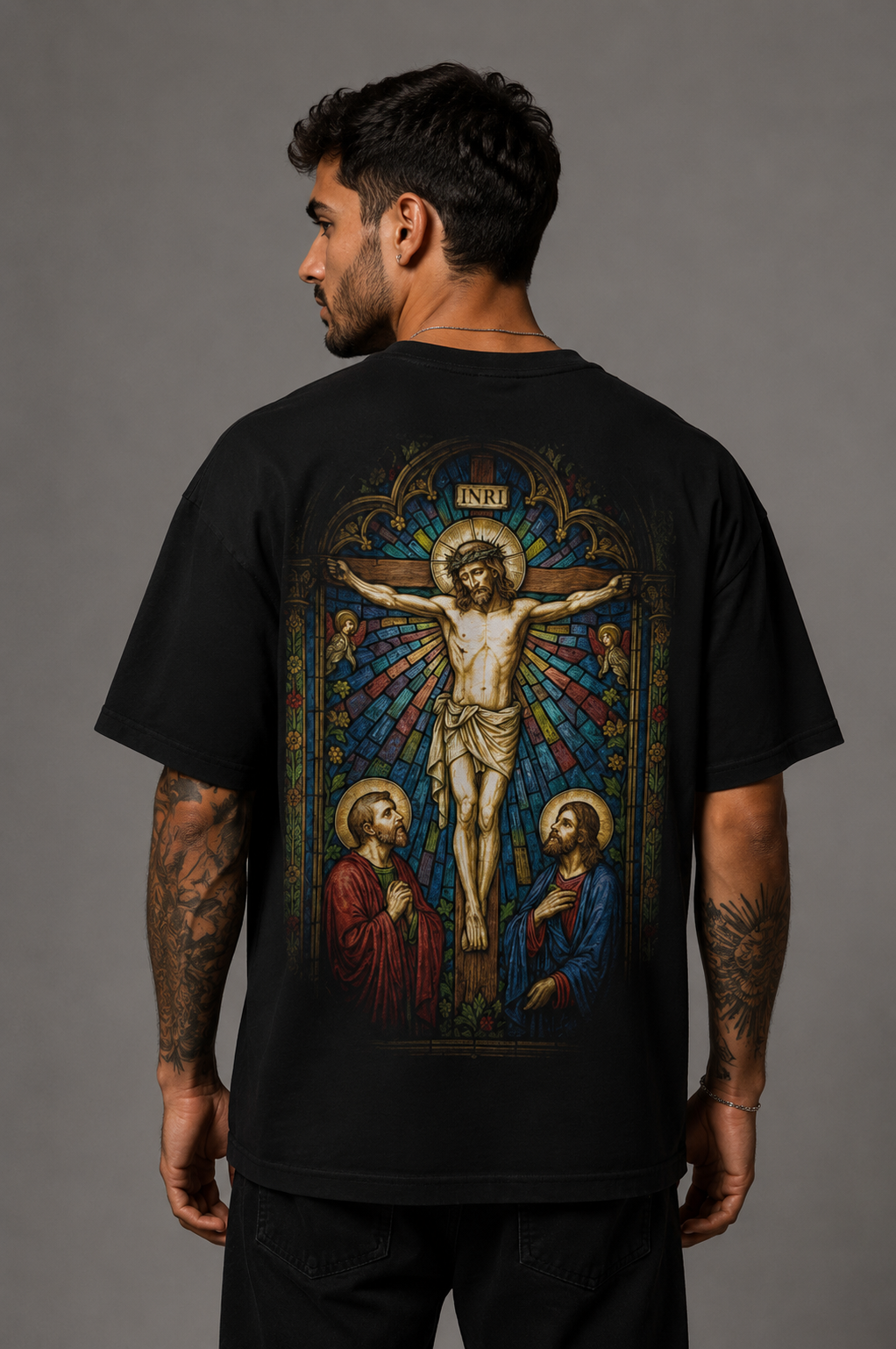 Camiseta Oversized | Jesus Crucificado Unissex