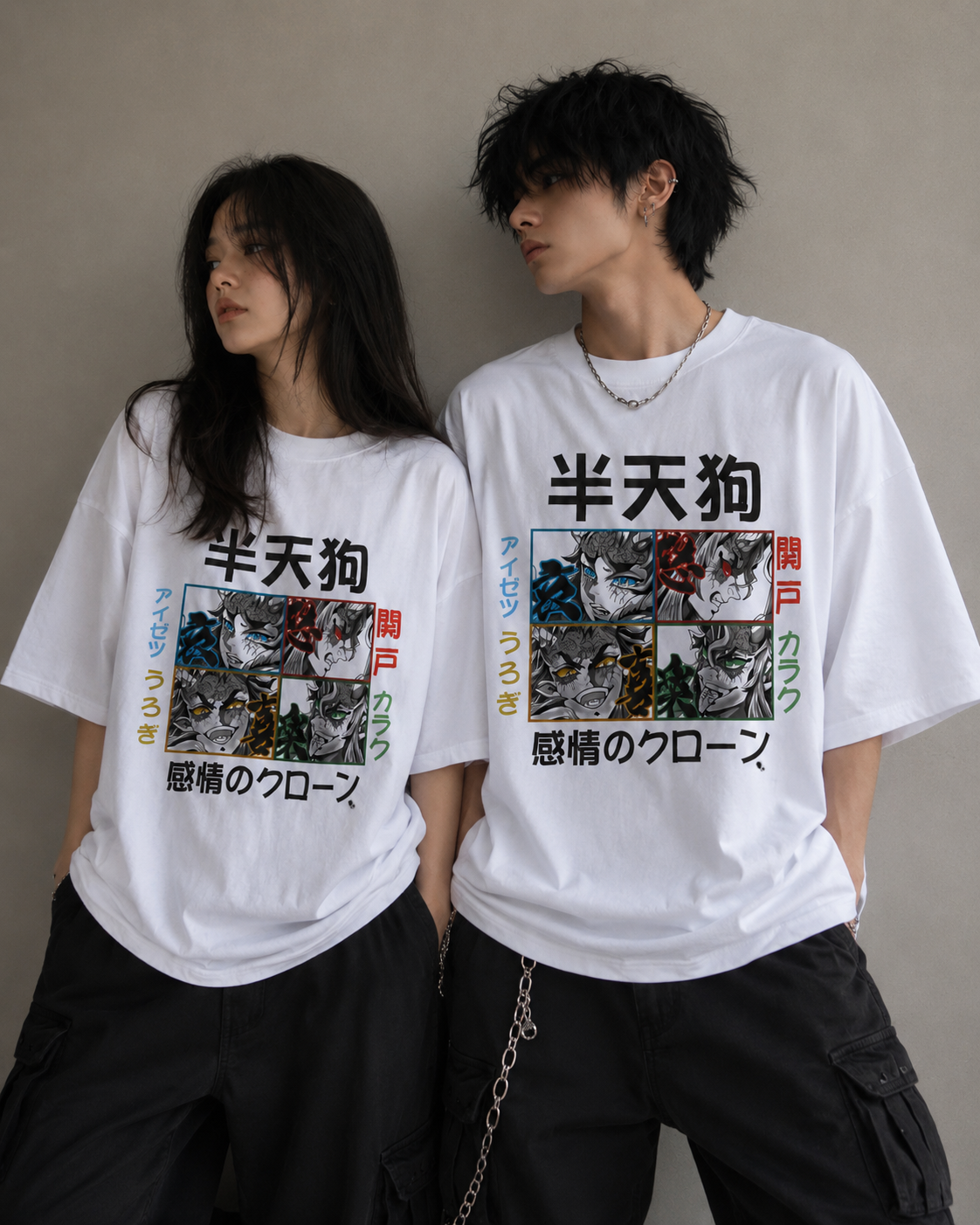Camiseta Oversized | Demon Slayer Unissex
