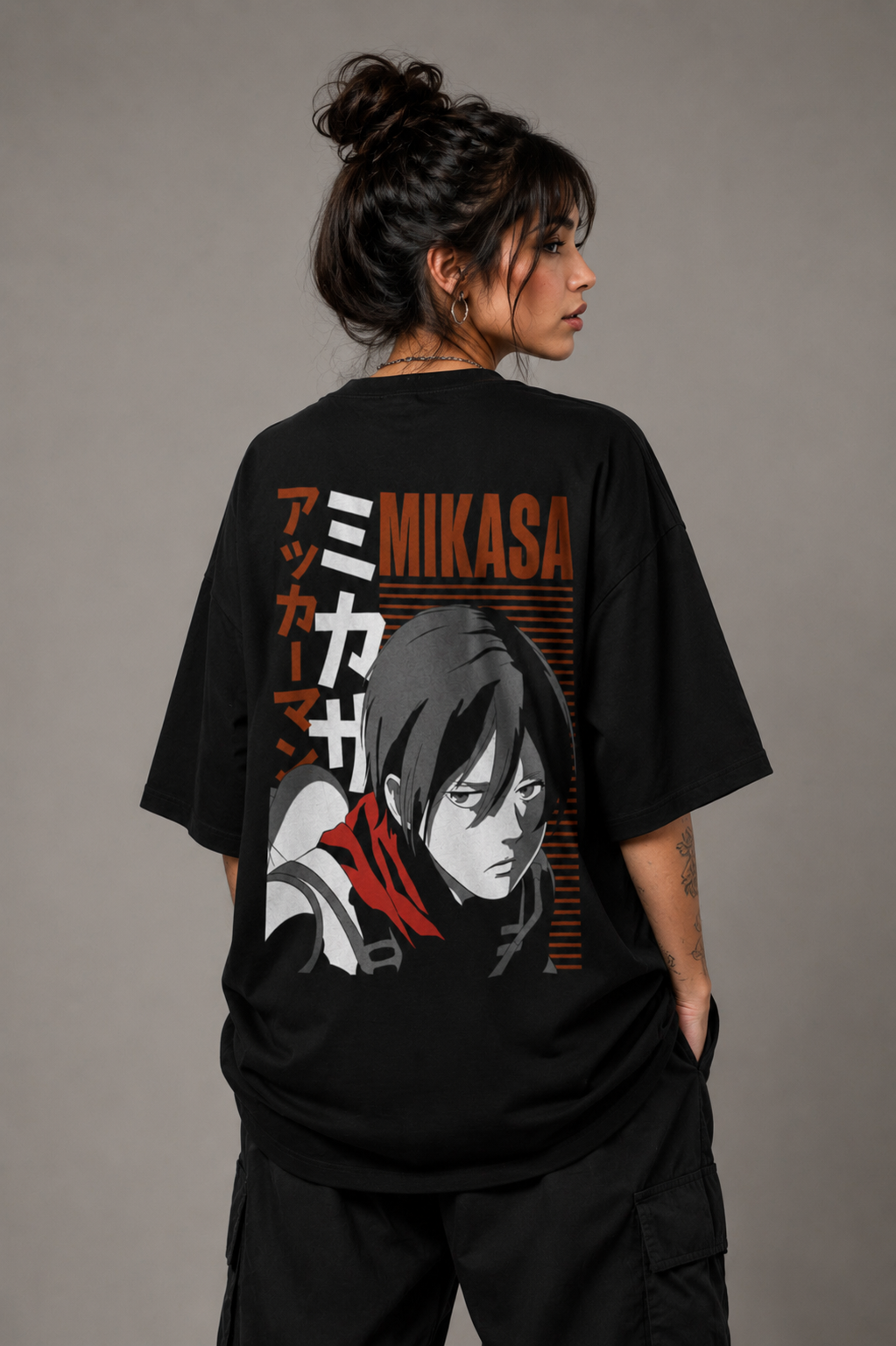 Camiseta Oversized | Attack On titan Unissex