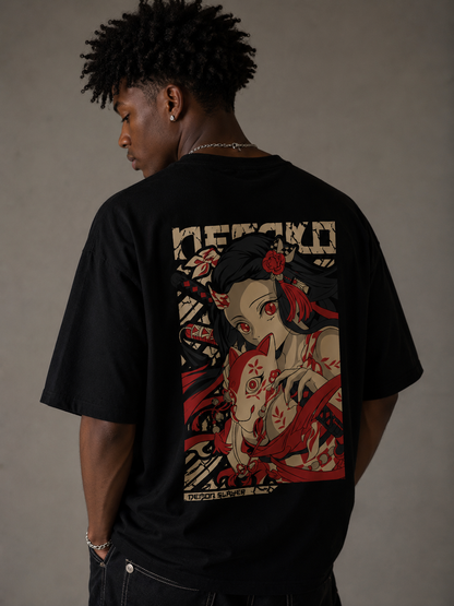 Camiseta Oversized | Demon Slayer Unissex