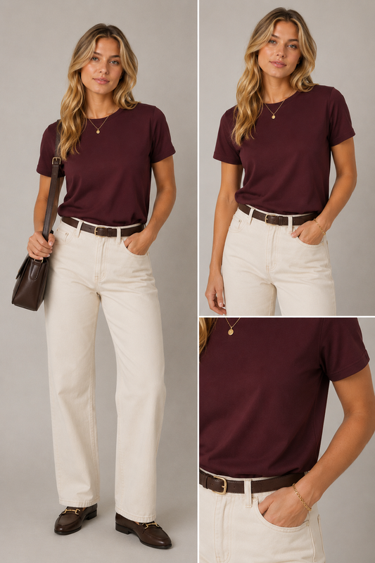 T-Shirt Basic | Marrom Escuro