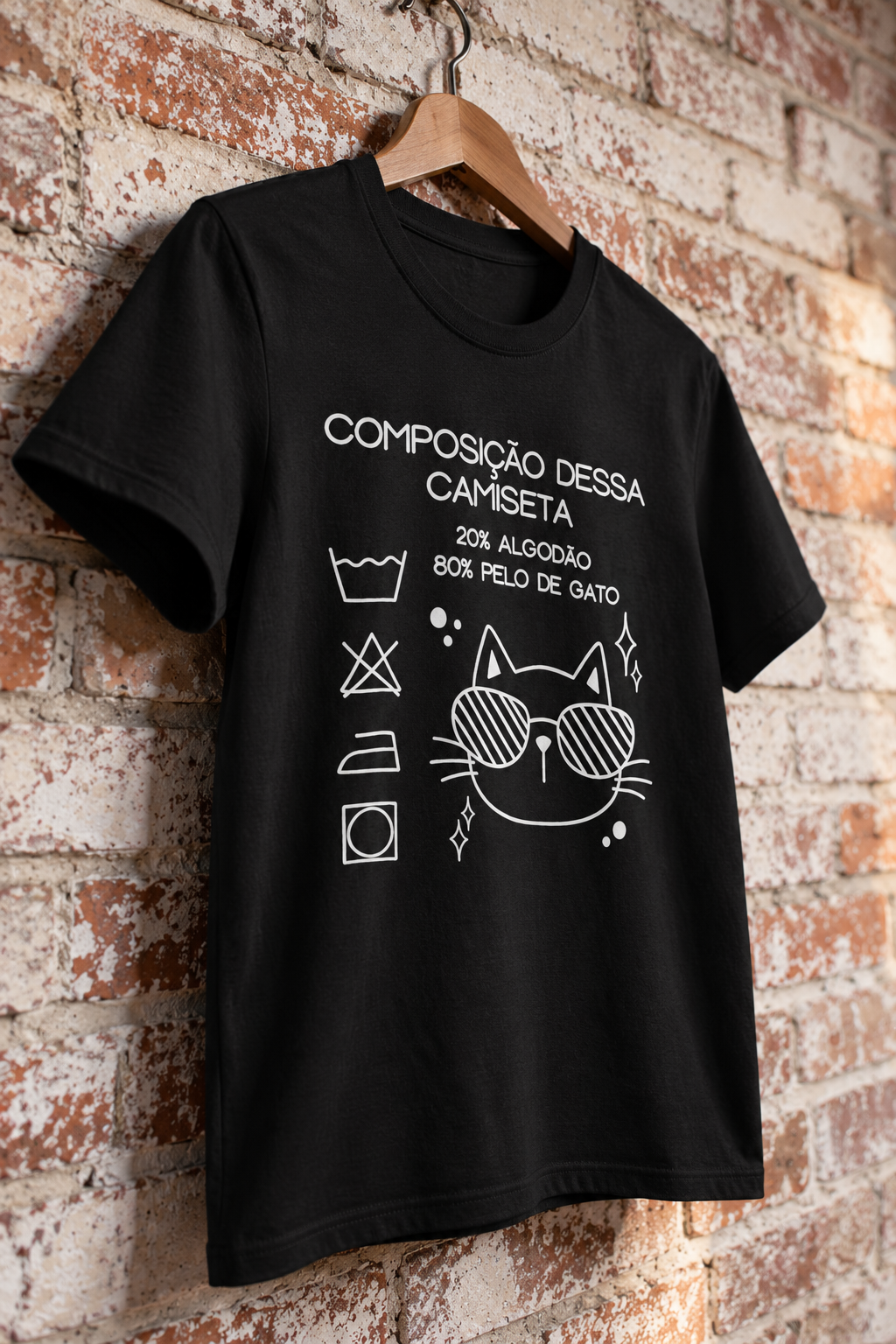 Camiseta Unissex | Pelo de Gato