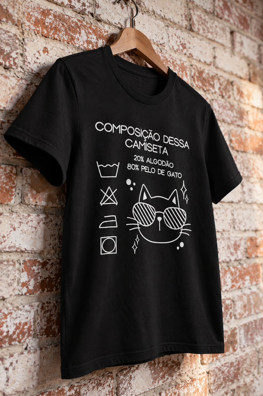 Camiseta Unissex | Pelo de Gato