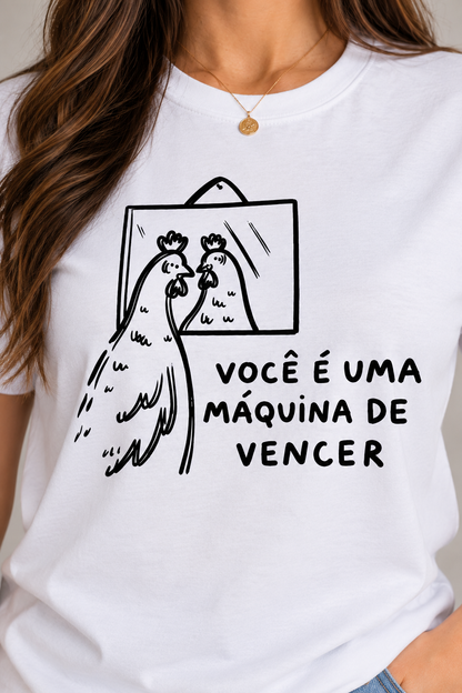 Camiseta Unissex | Máquina de Vencer