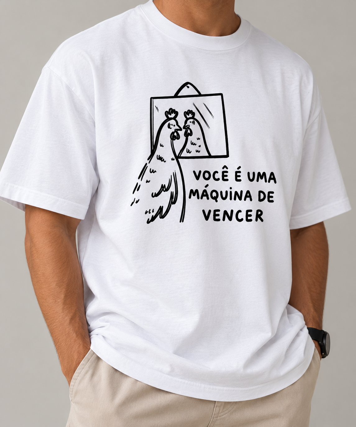 Camiseta Unissex | Máquina de Vencer