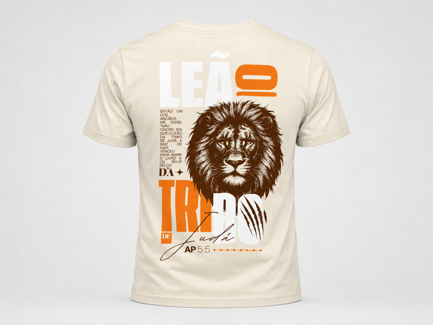 T-Shirt Coleção Cristã | Leão Tribo Judá