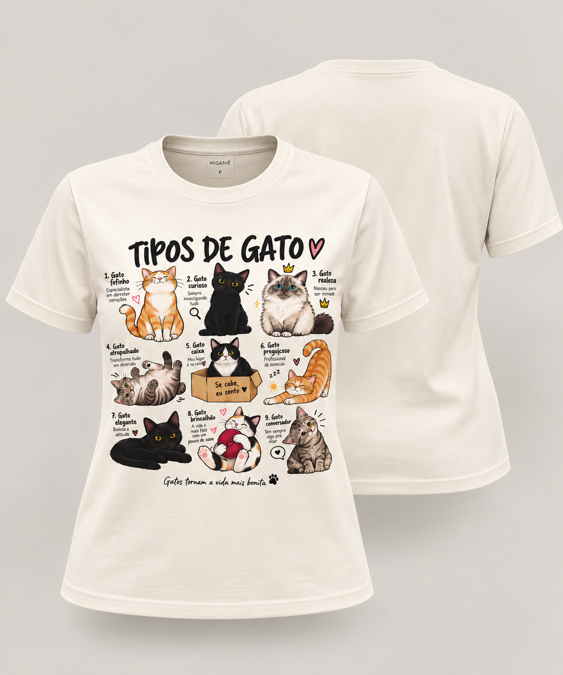 Tshirt | Humor Felino