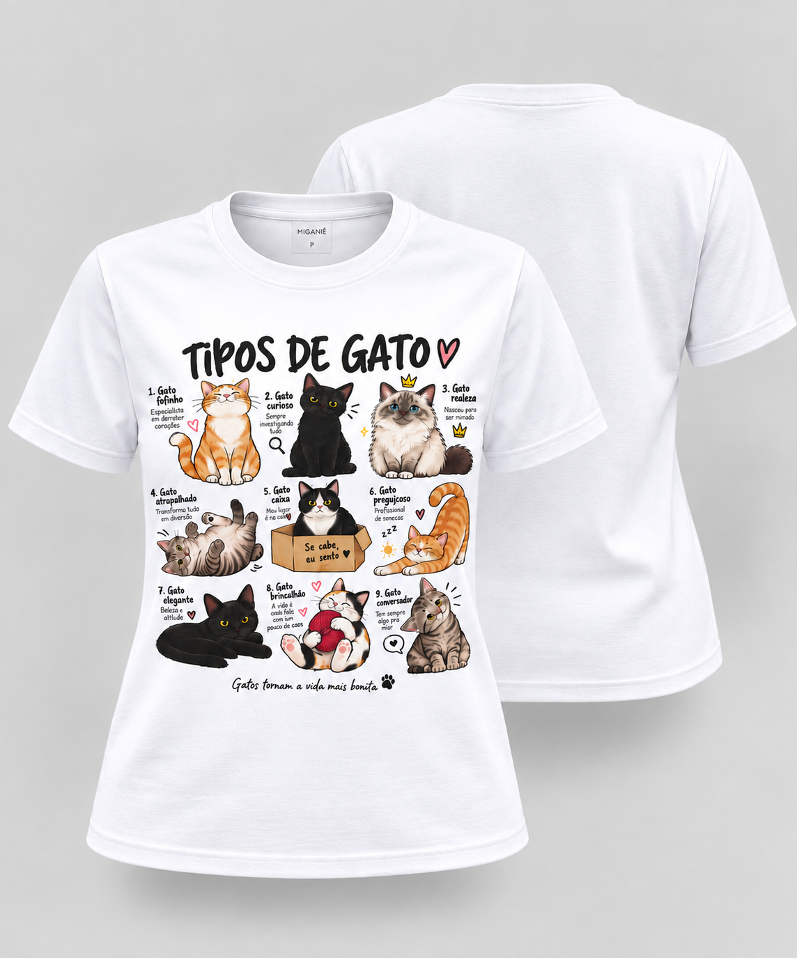 Tshirt | Humor Felino