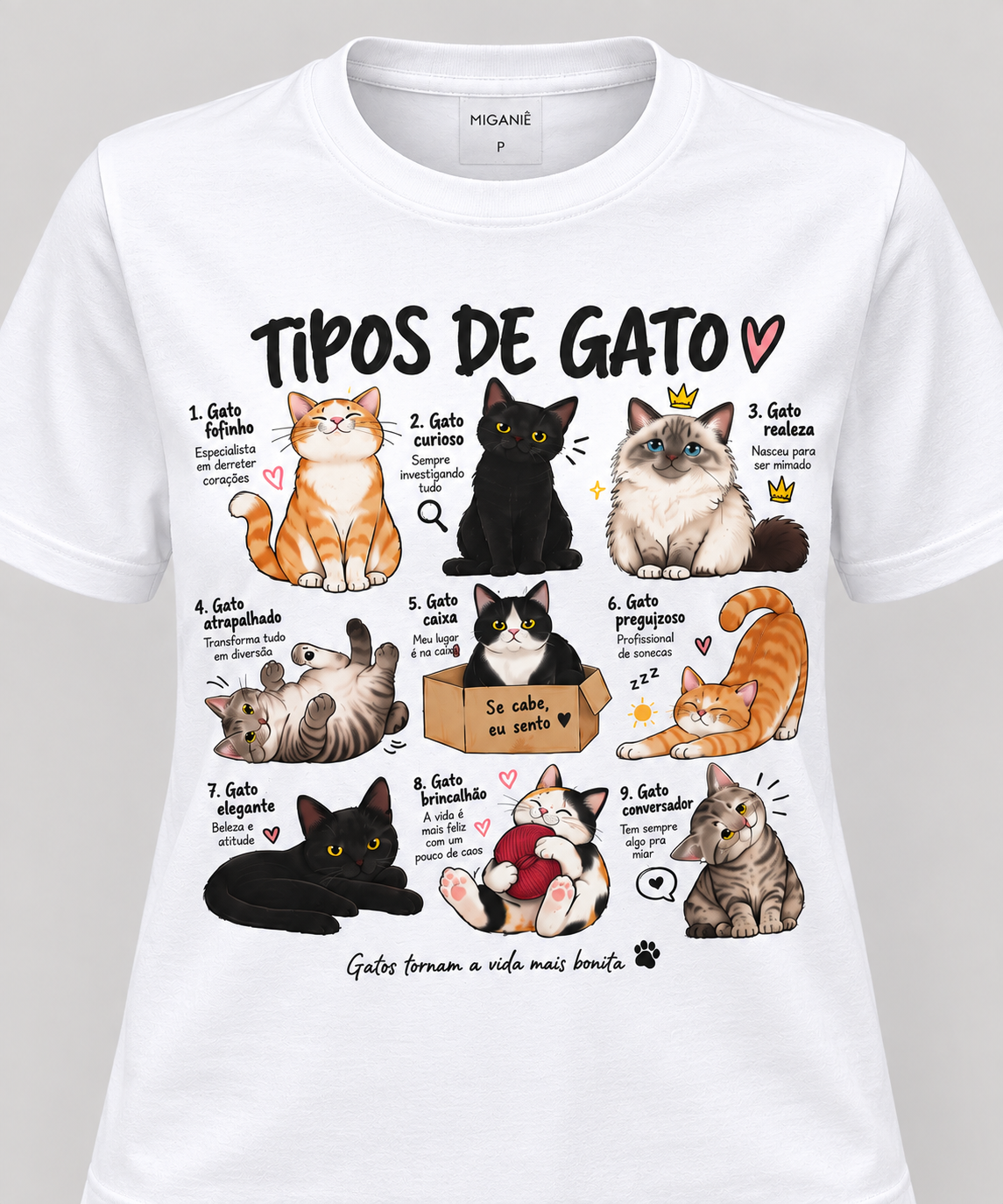 Tshirt | Humor Felino
