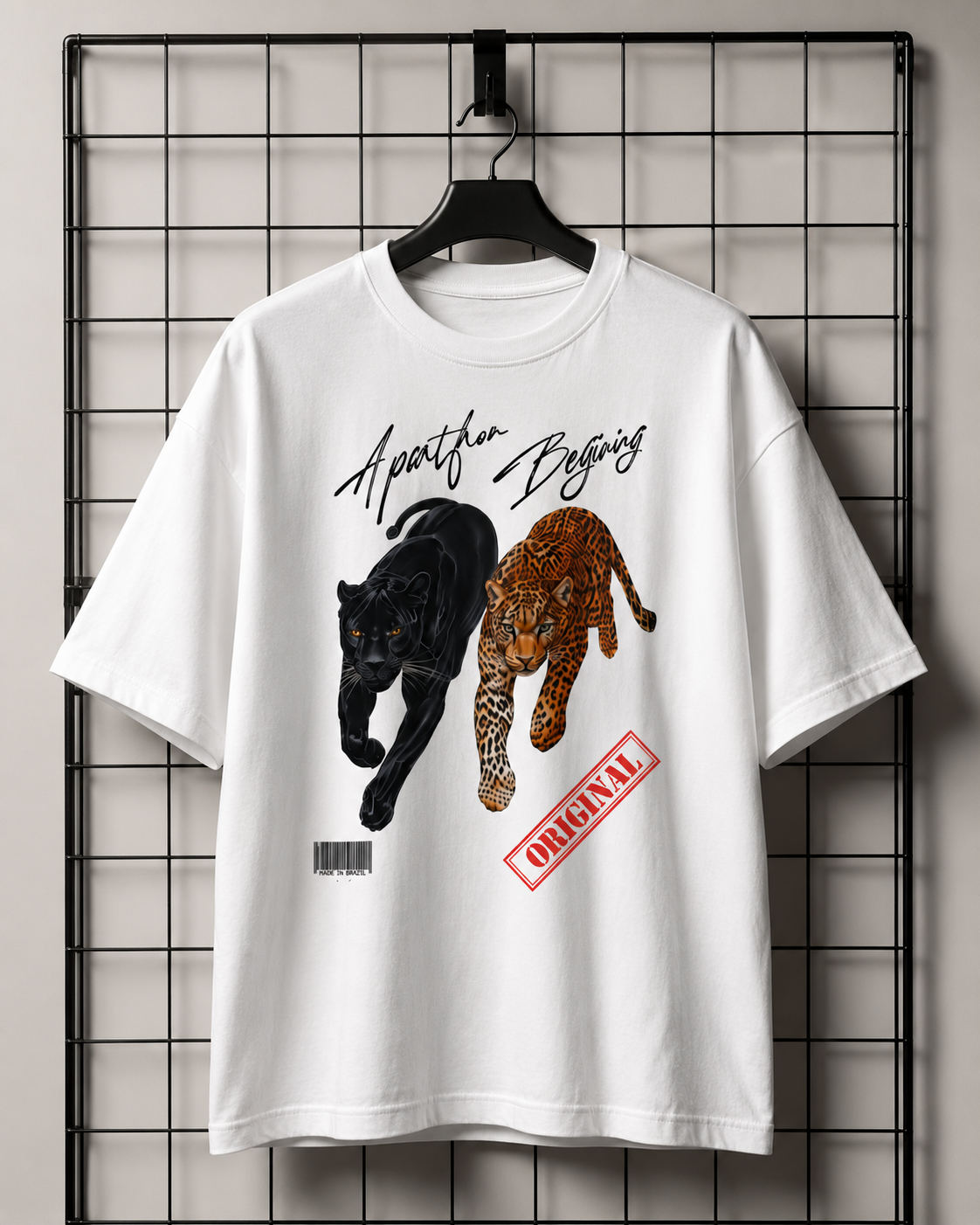 Camiseta Oversized | Onças Unissex