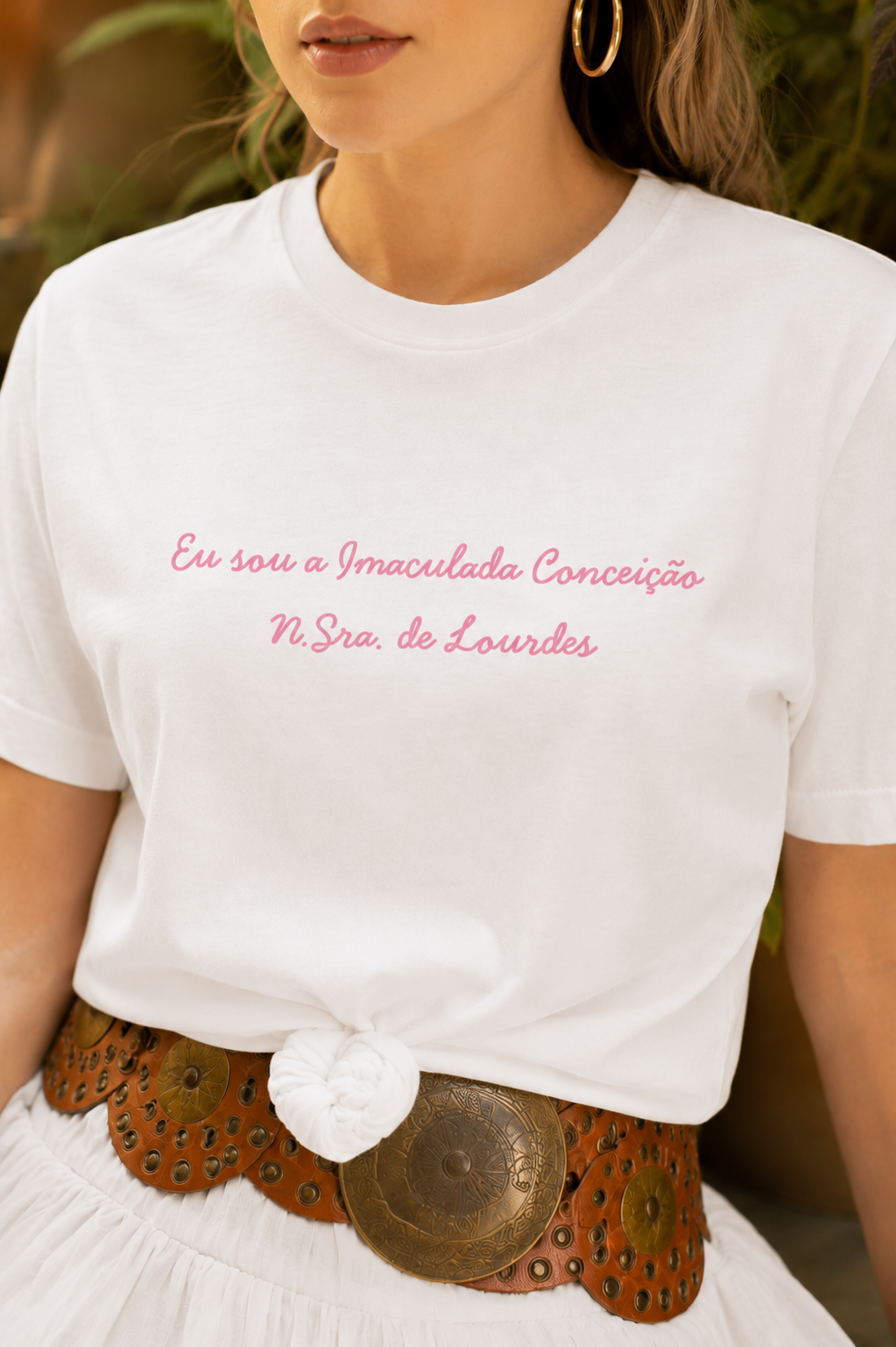 T-Shirt Feminina | N.Sra. de Lourdes