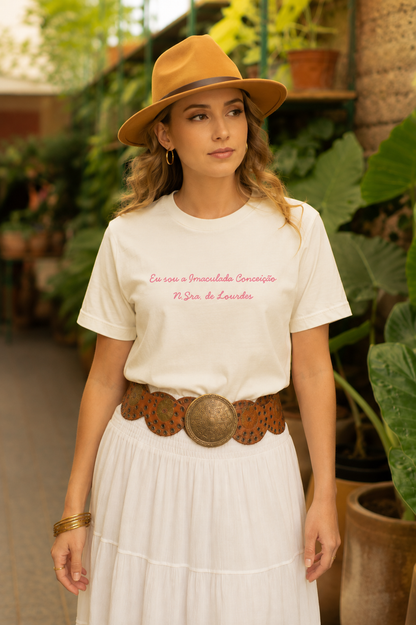 T-Shirt Feminina | N.Sra. de Lourdes