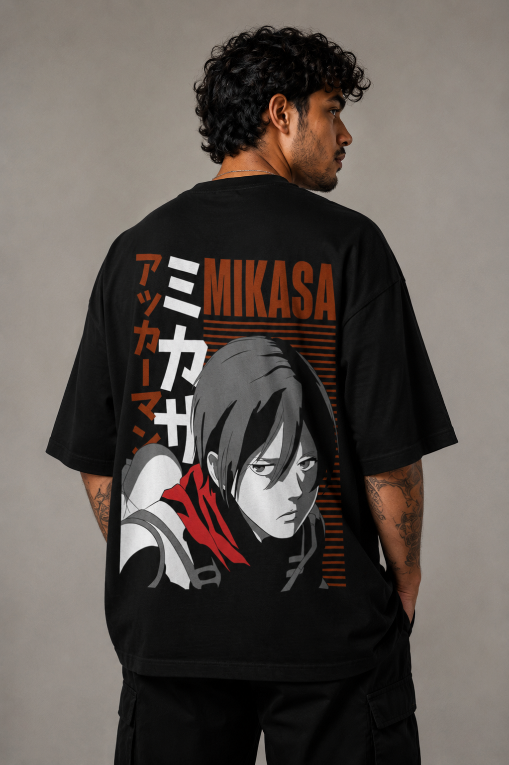 Camiseta Oversized | Attack On titan Unissex