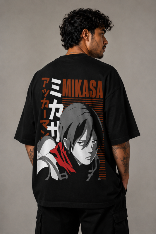 Camiseta Oversized | Attack On titan Unissex