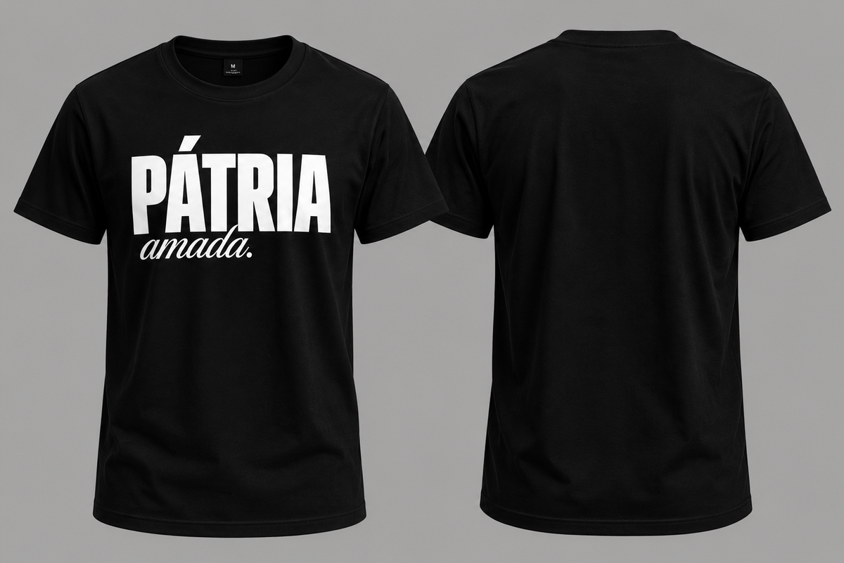 T-shirt Pátria Amada | 🇧🇷