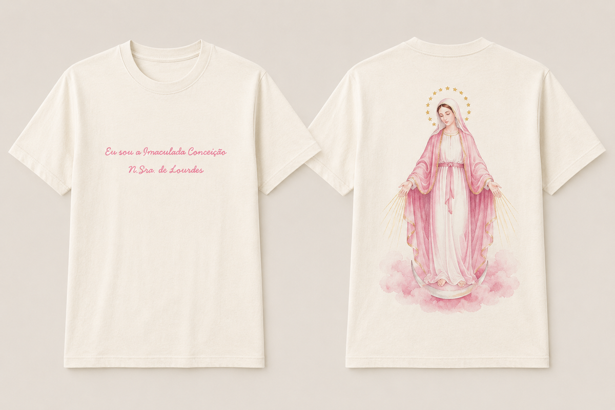 T-Shirt Feminina | N.Sra. de Lourdes