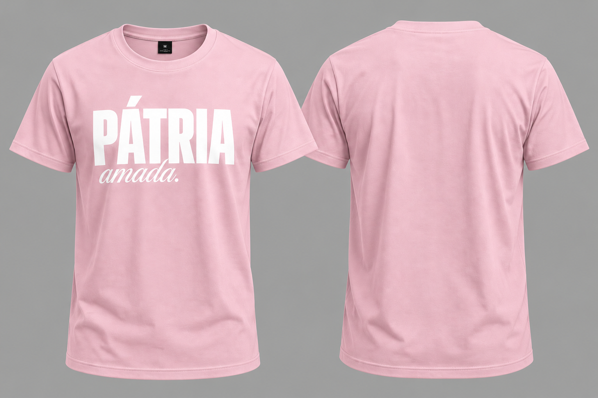 T-shirt Pátria Amada | 🇧🇷