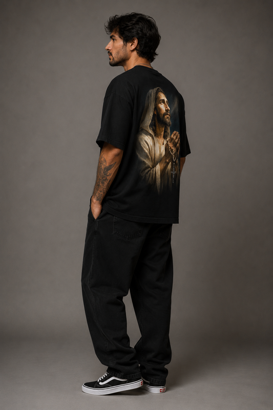 Camiseta Oversized | Jesus Cristo Unissex