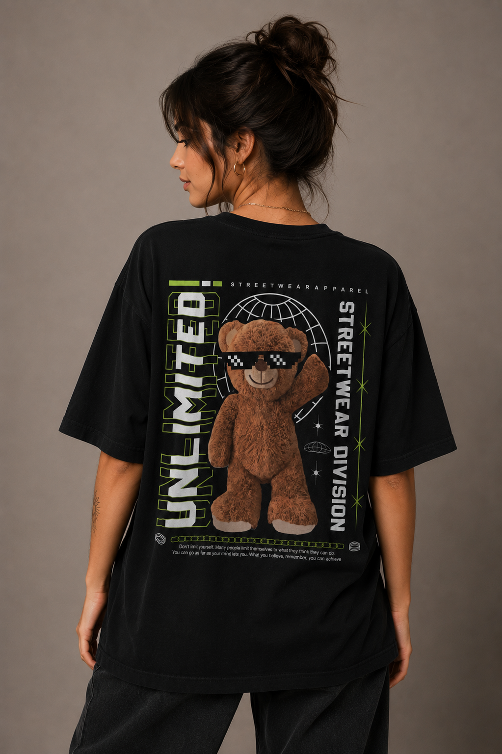 Camiseta Oversized | Bear Unlimited Unissex