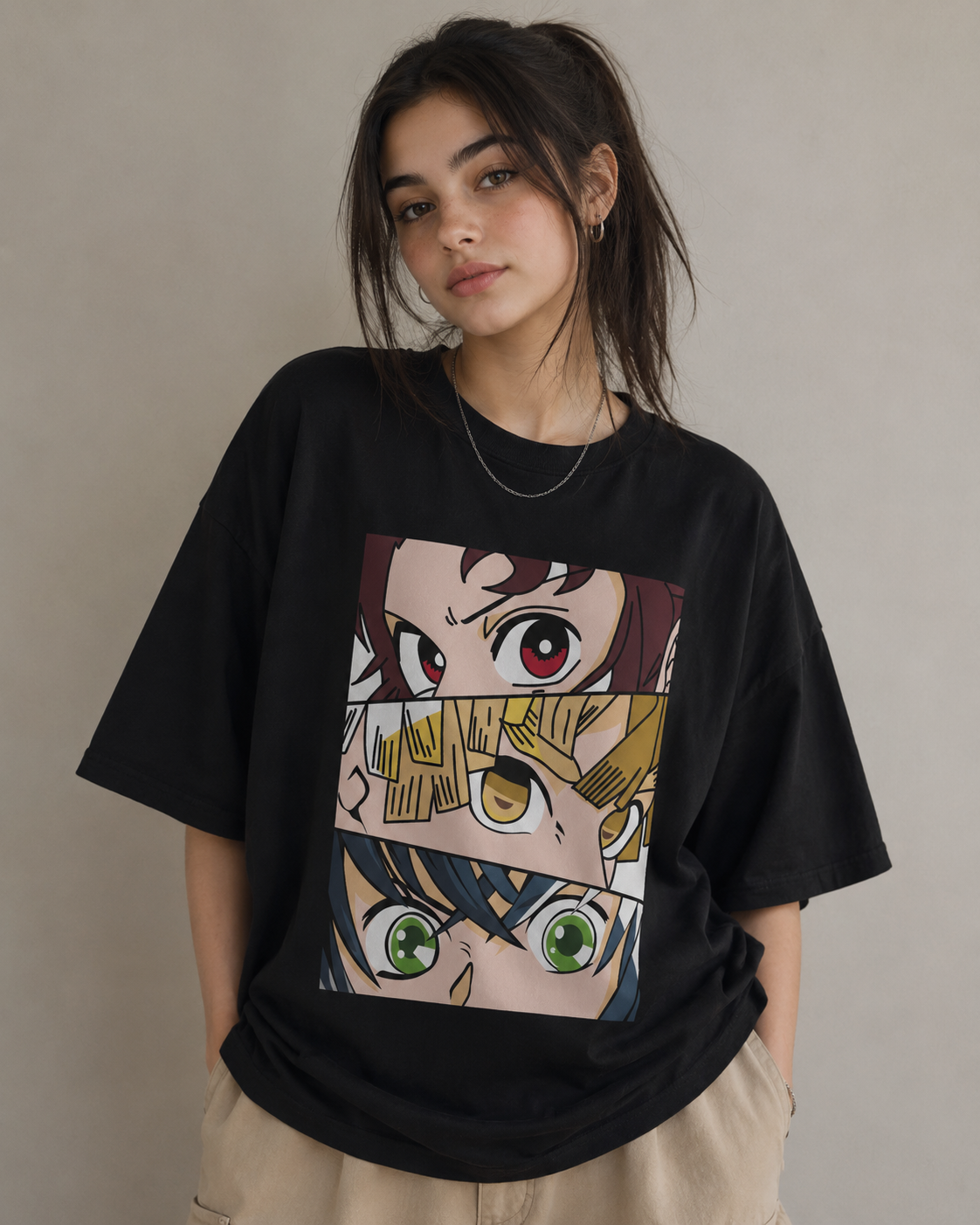 Camiseta Oversized | Demon Slayer