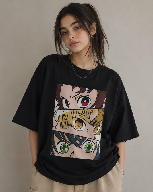 Camiseta Oversized | Demon Slayer