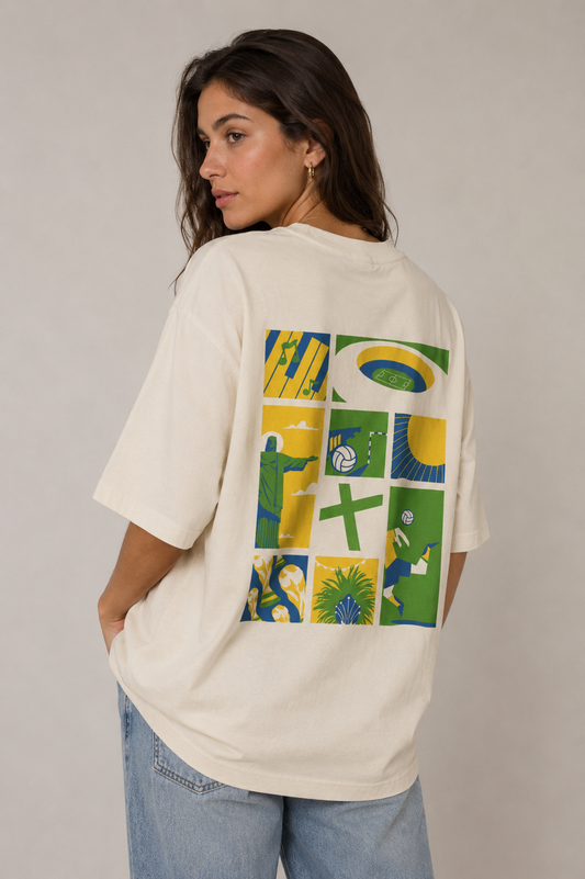 Camiseta Oversized | Brasilidades Unissex