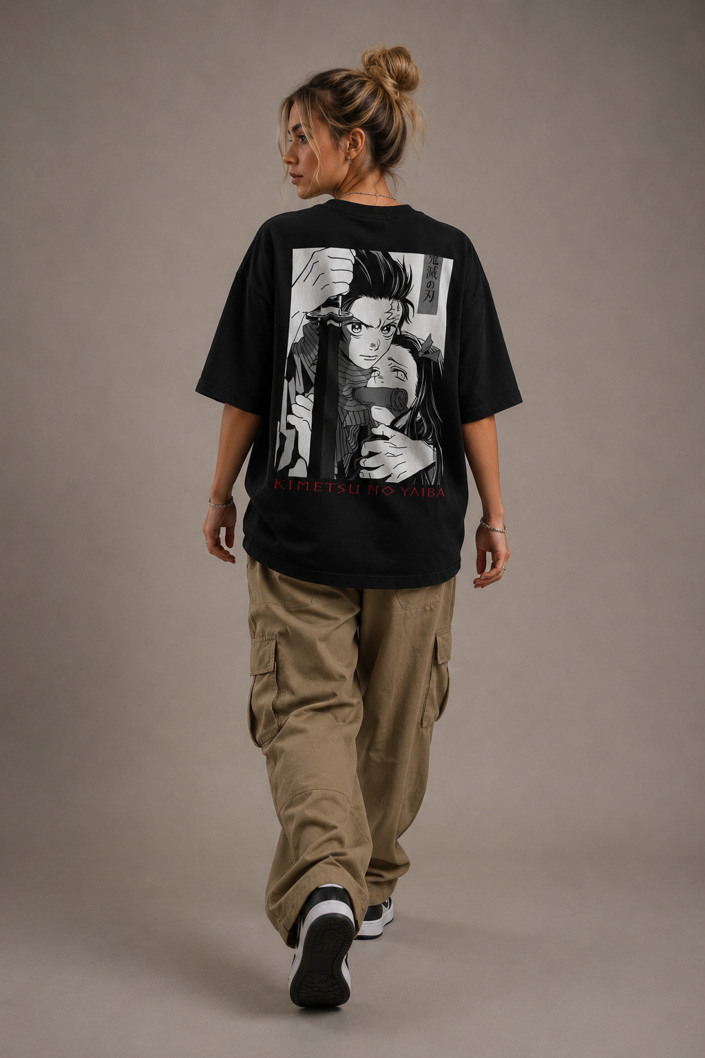 Camiseta Oversized | Demon Slayer Unissex