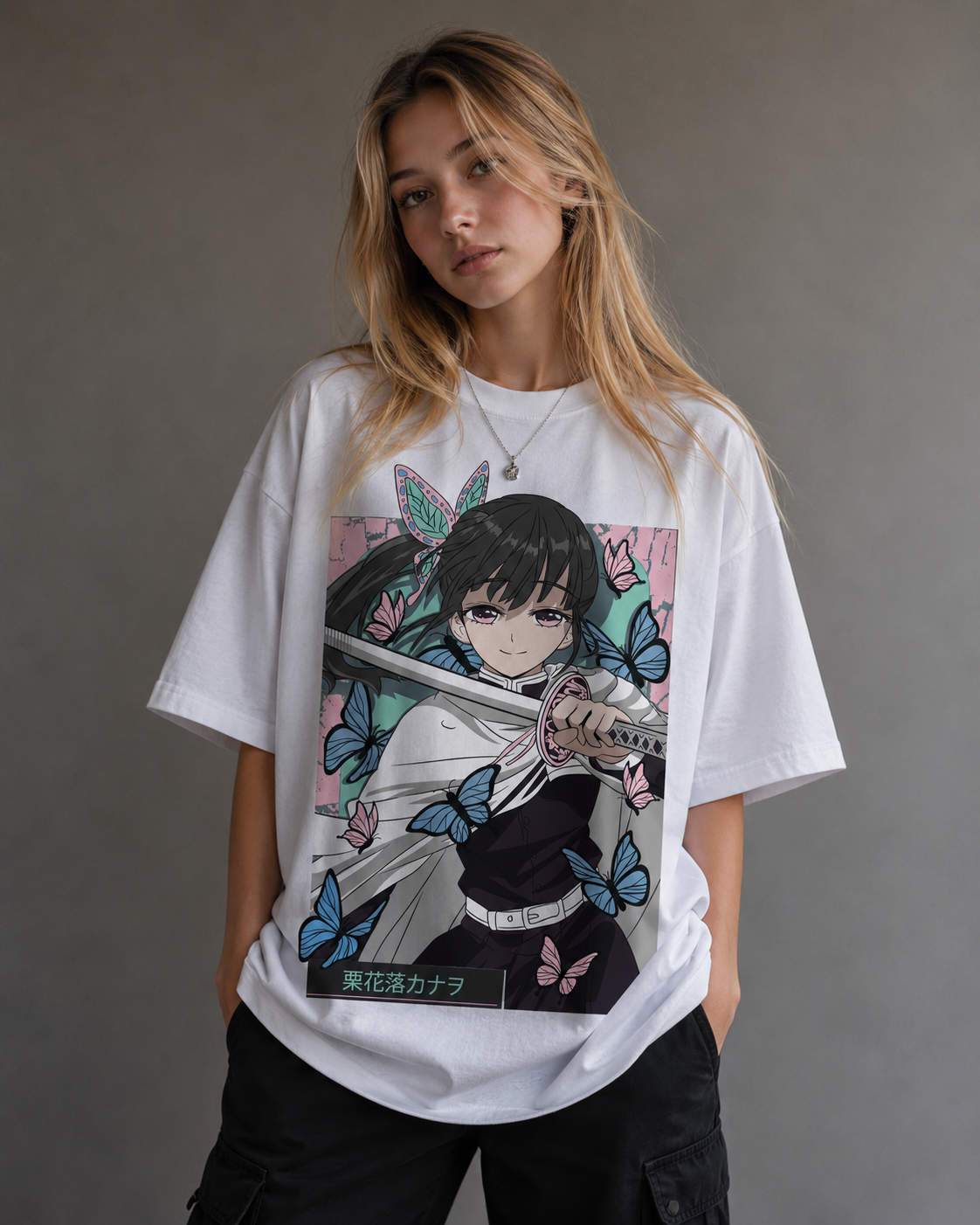 Camiseta Oversized | Kanao Tsuyuri Unissex