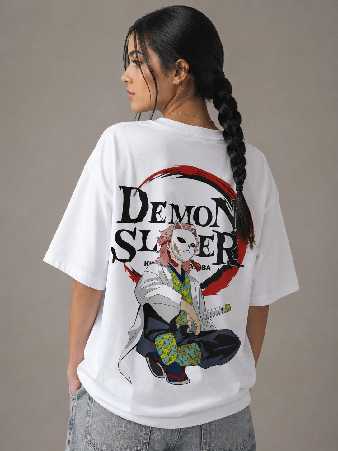 Camiseta Oversized | Demon Slayer Unissex
