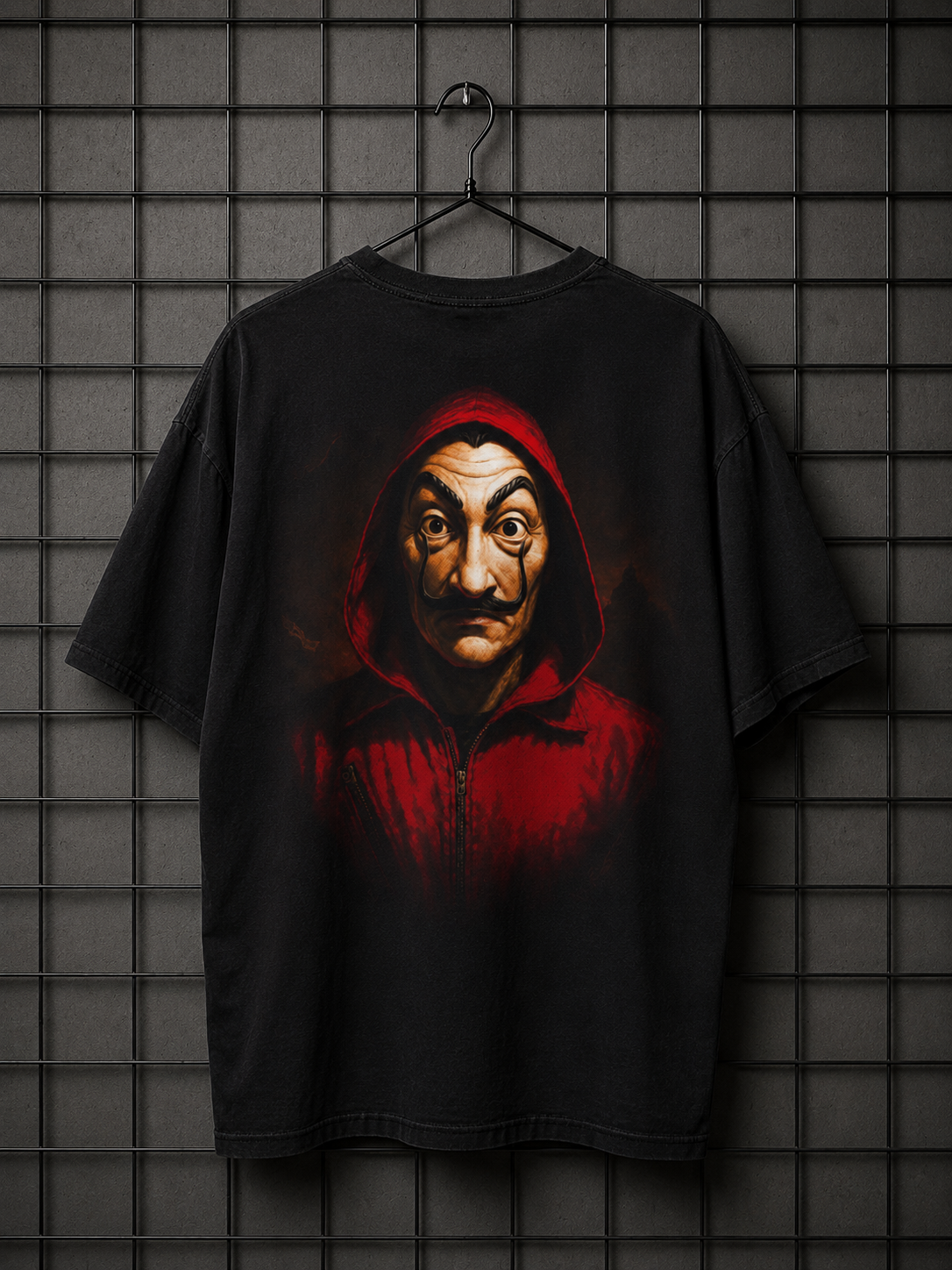 Camiseta Oversized | La Casa De Papel Unissex
