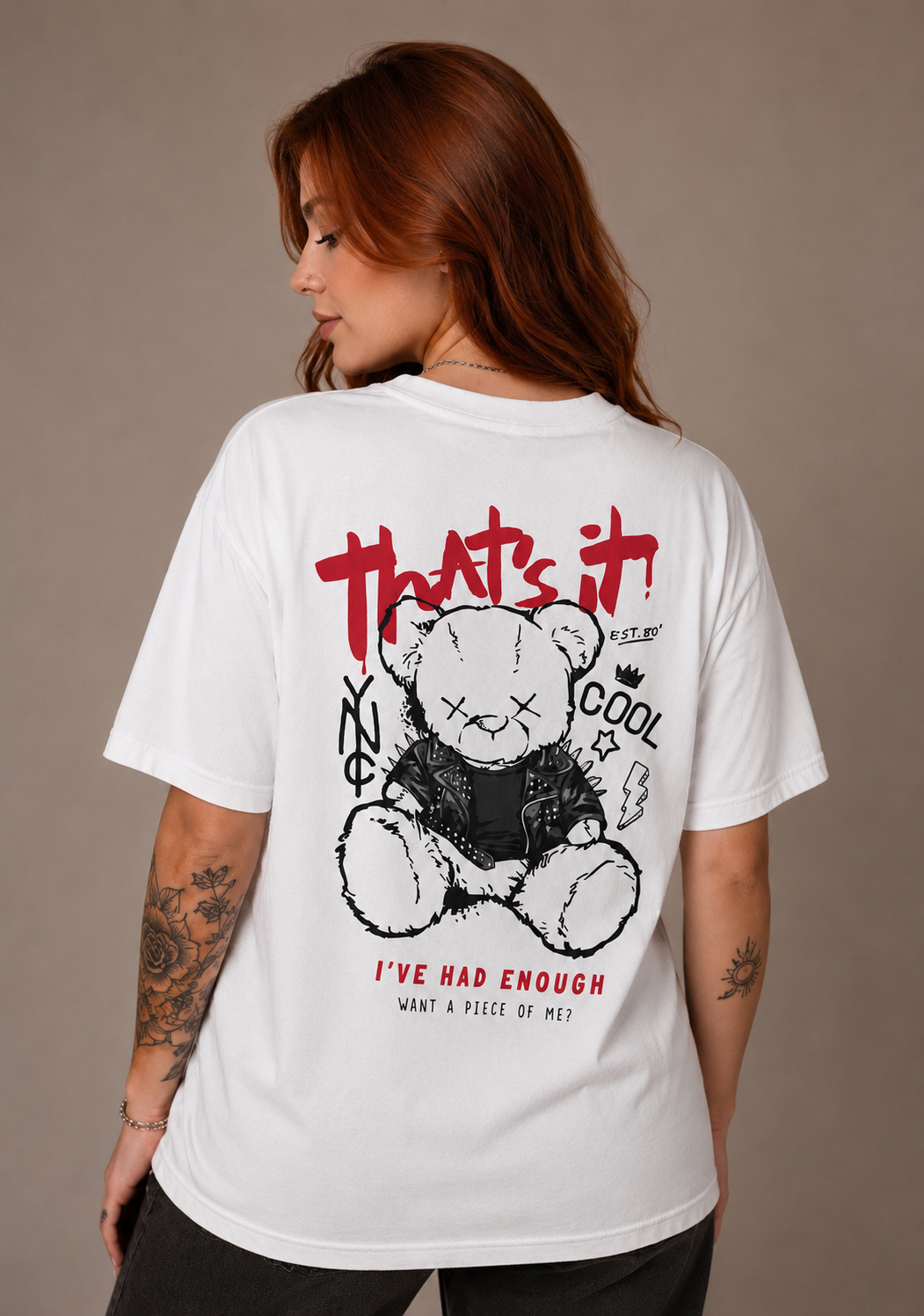Camiseta Oversized | That's It! Bear Unissex
