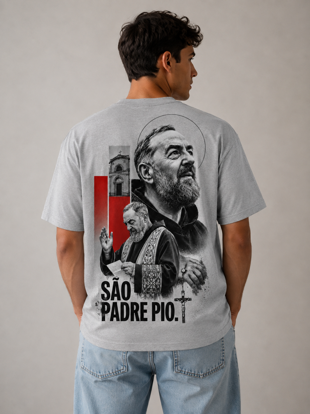 T-Shirt Unissex | São Padre Pio