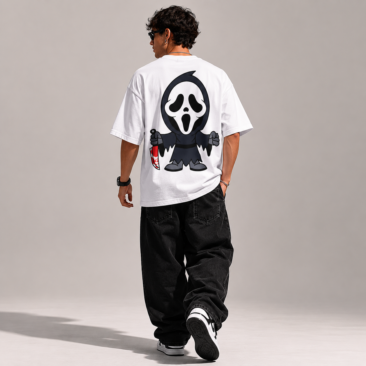 Camiseta Oversized | Pânico Unissex