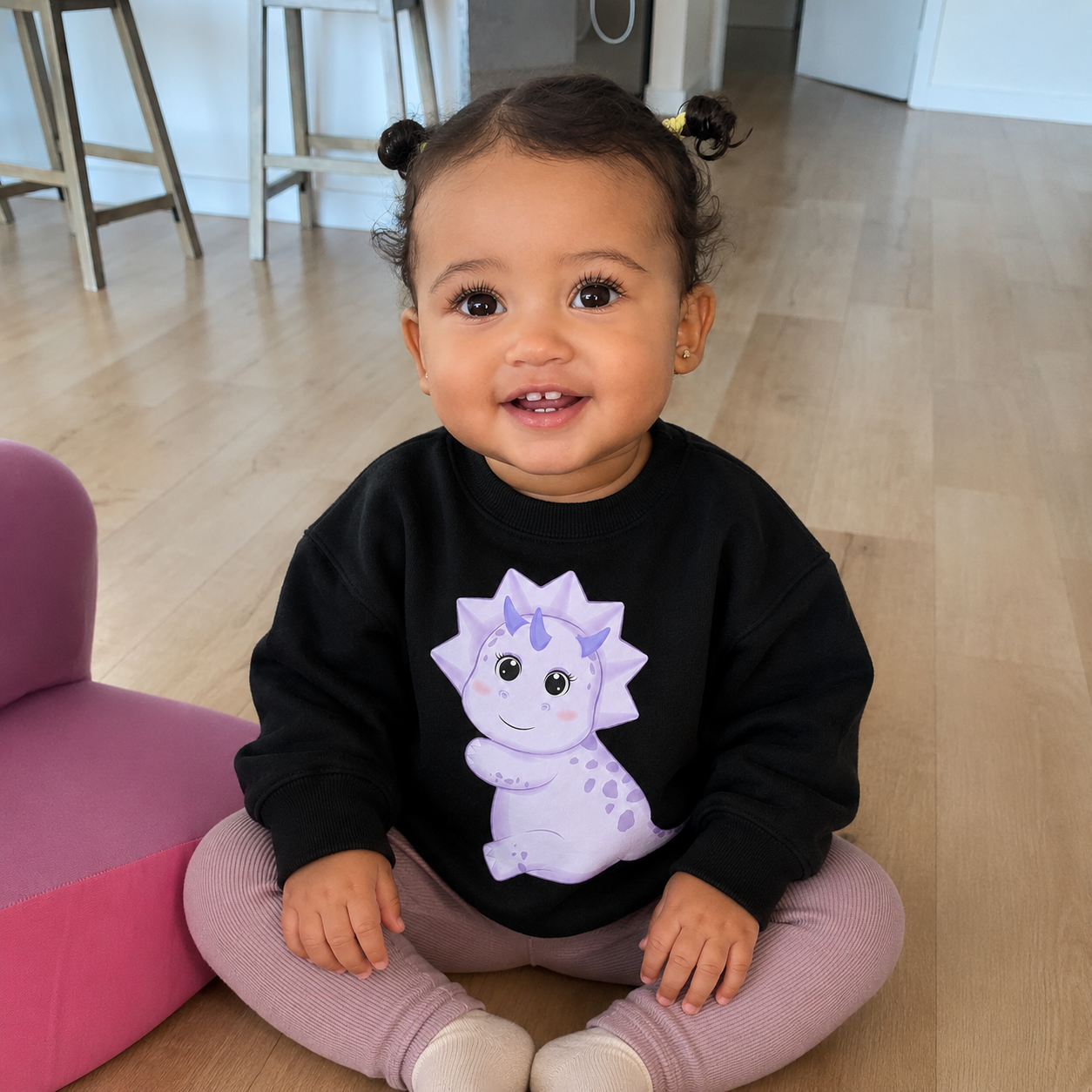 Moletom Infantil | Dinossaurinha