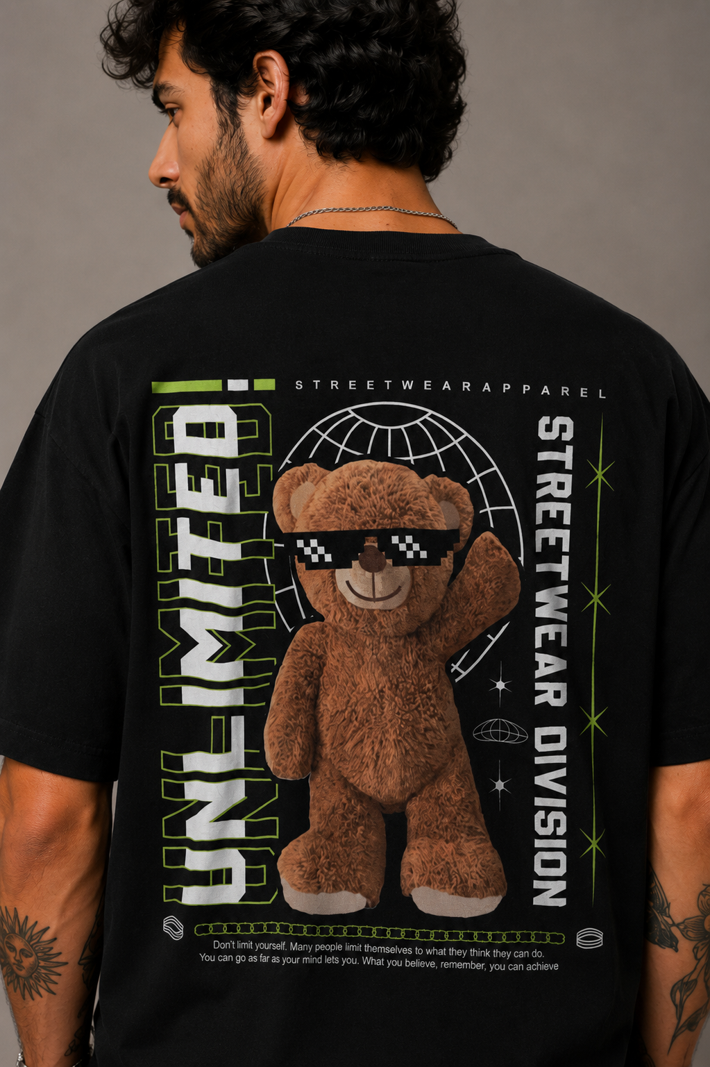 Camiseta Oversized | Bear Unlimited Unissex