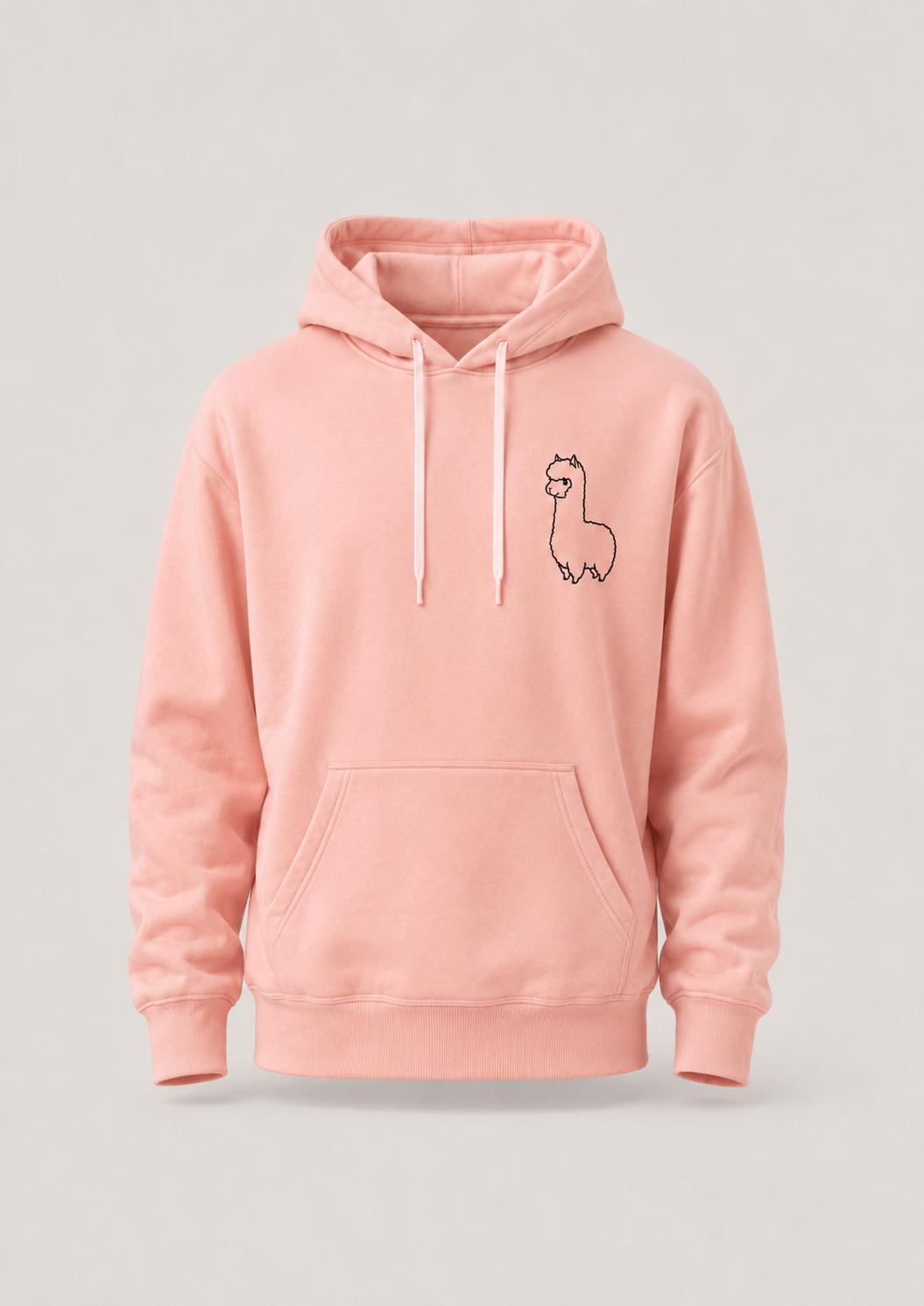 Moletom Canguru Minimalista | Lhama