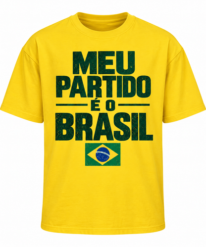 T-shirt Meu Partido | 🇧🇷