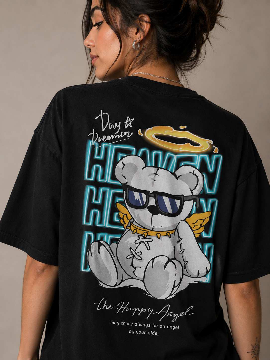 Camiseta Oversized | Bear Heaven Unissex