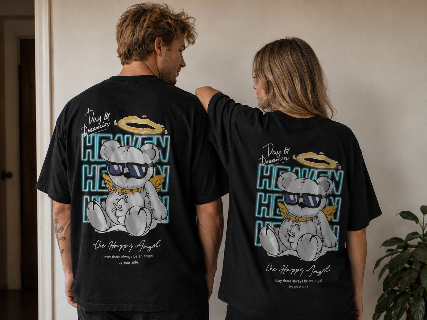 Camiseta Oversized | Bear Heaven Unissex