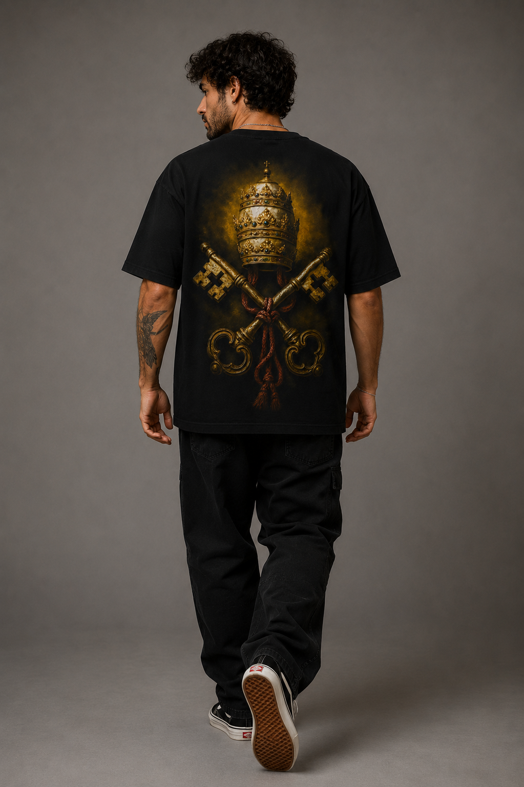 Camiseta Oversized | Vatican Crown Unissex