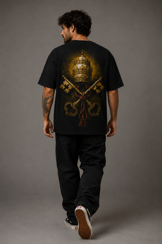Camiseta Oversized | Vatican Crown Unissex
