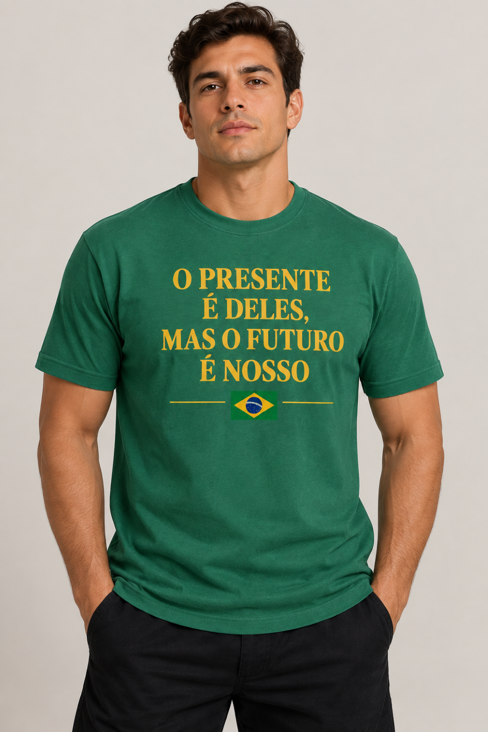 T-shirt Nosso Futuro | 🇧🇷